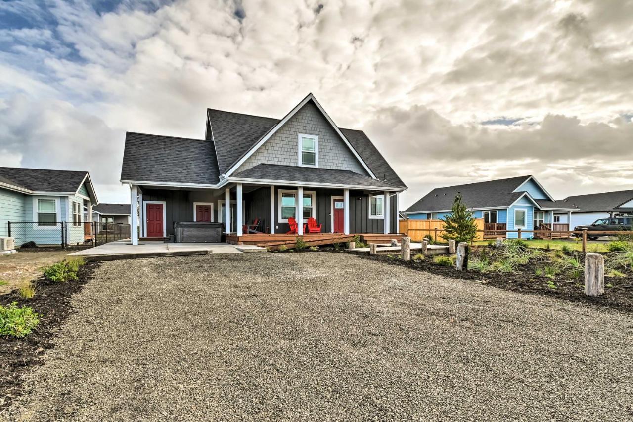 Ocean Shores Getaway With Fireplace And Hot Tub! Экстерьер фото