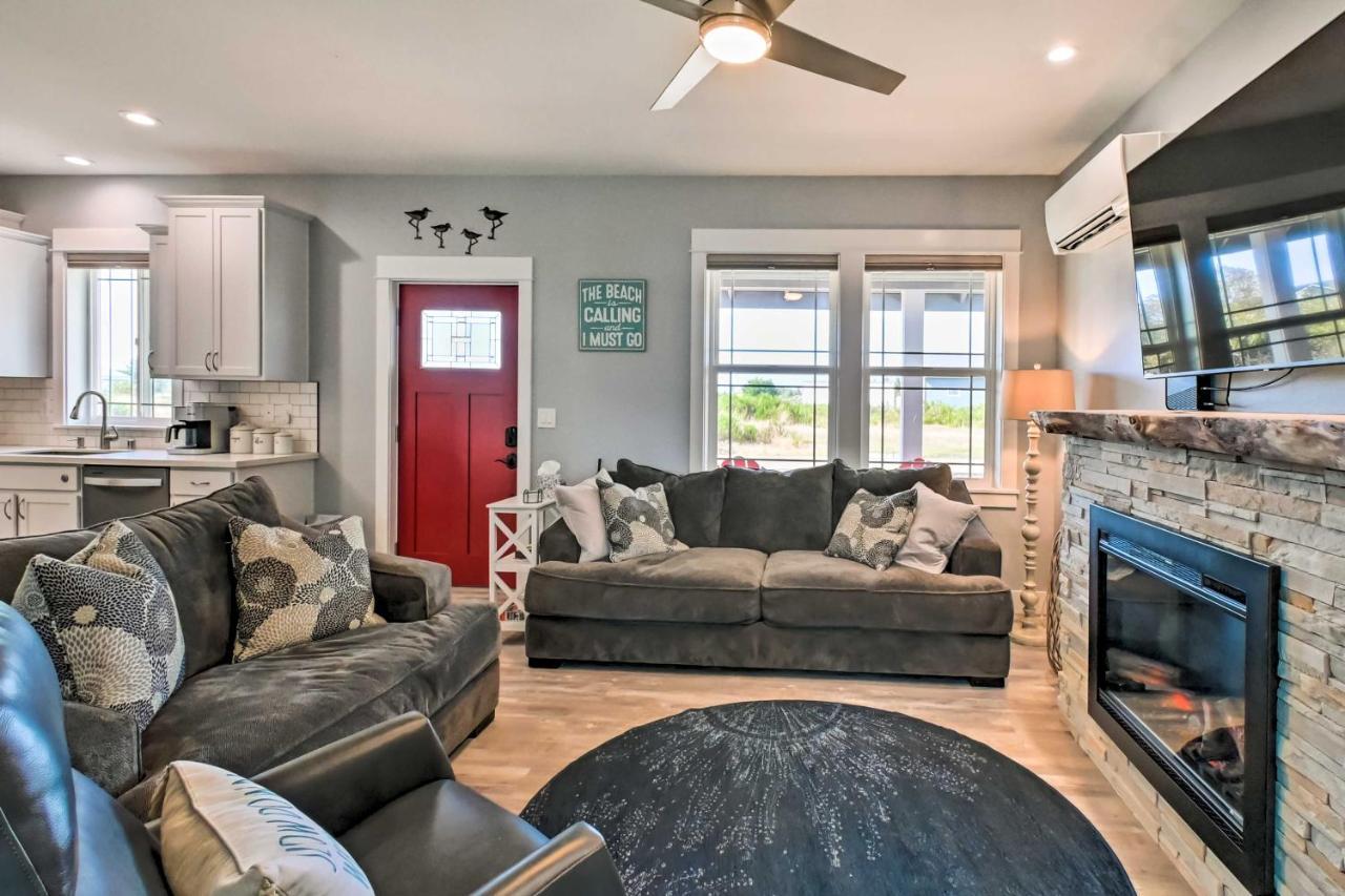 Ocean Shores Getaway With Fireplace And Hot Tub! Экстерьер фото