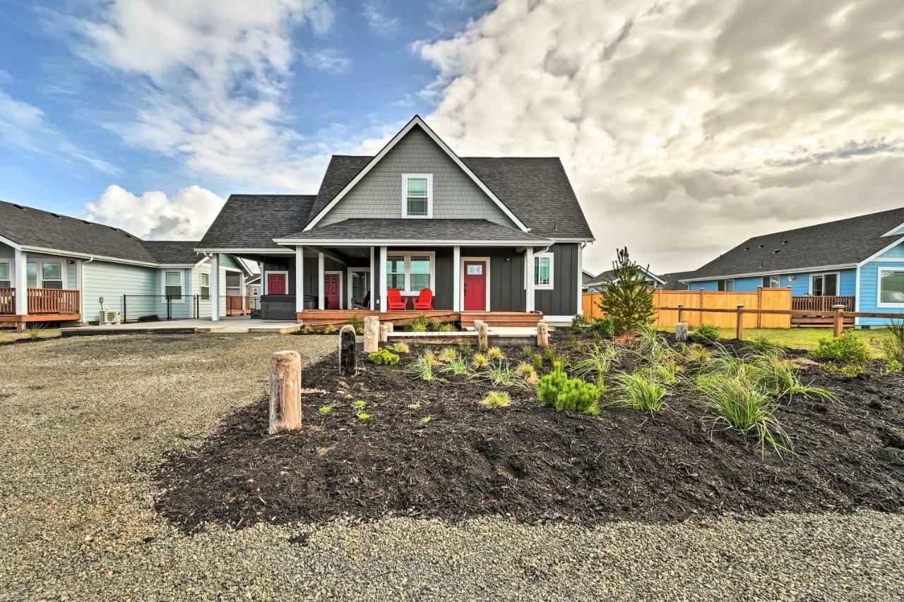Ocean Shores Getaway With Fireplace And Hot Tub! Экстерьер фото